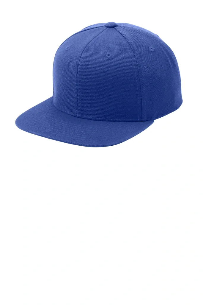Sport-Tek® YP Classics® Flat Bill Snapback Cap. STC19 - additional view 7