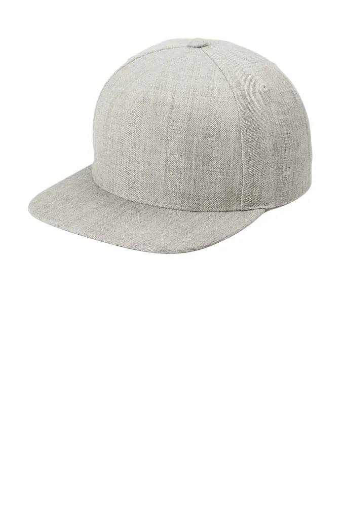 Sport-Tek® YP Classics® Premium 5-Panel Snapback Cap STC55 - additional view 1