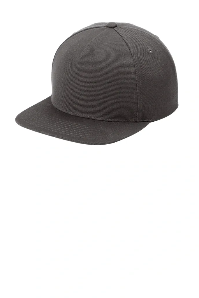 Sport-Tek® YP Classics® Premium 5-Panel Snapback Cap STC55 - additional view 2