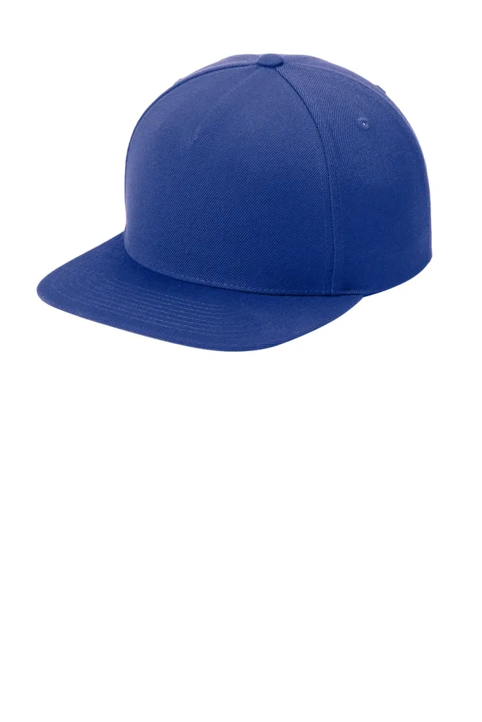 Sport-Tek® YP Classics® Premium 5-Panel Snapback Cap STC55 - additional view 5
