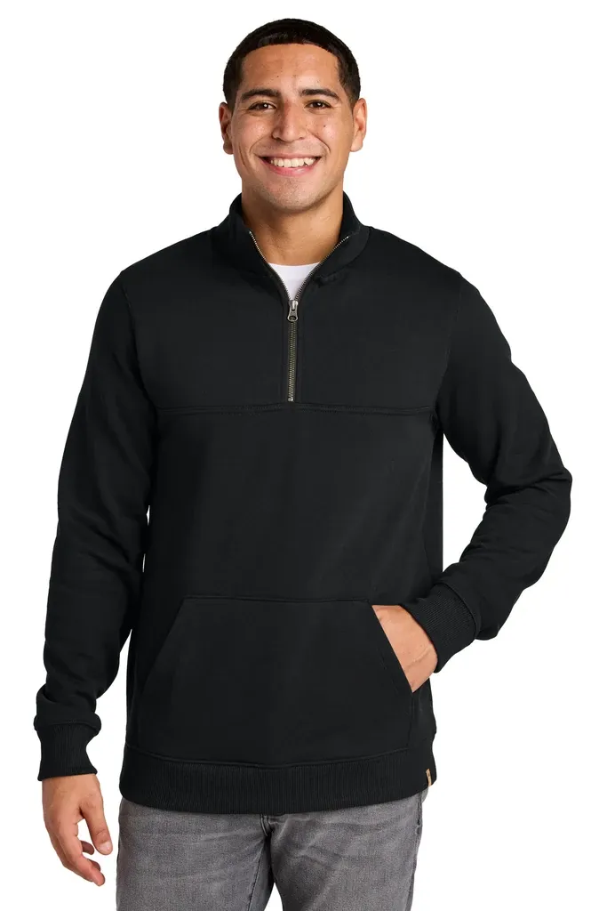 DISCONTINUED tentree® Space Dye Fleece 1/4-Zip TTCM6107 - additional view 2