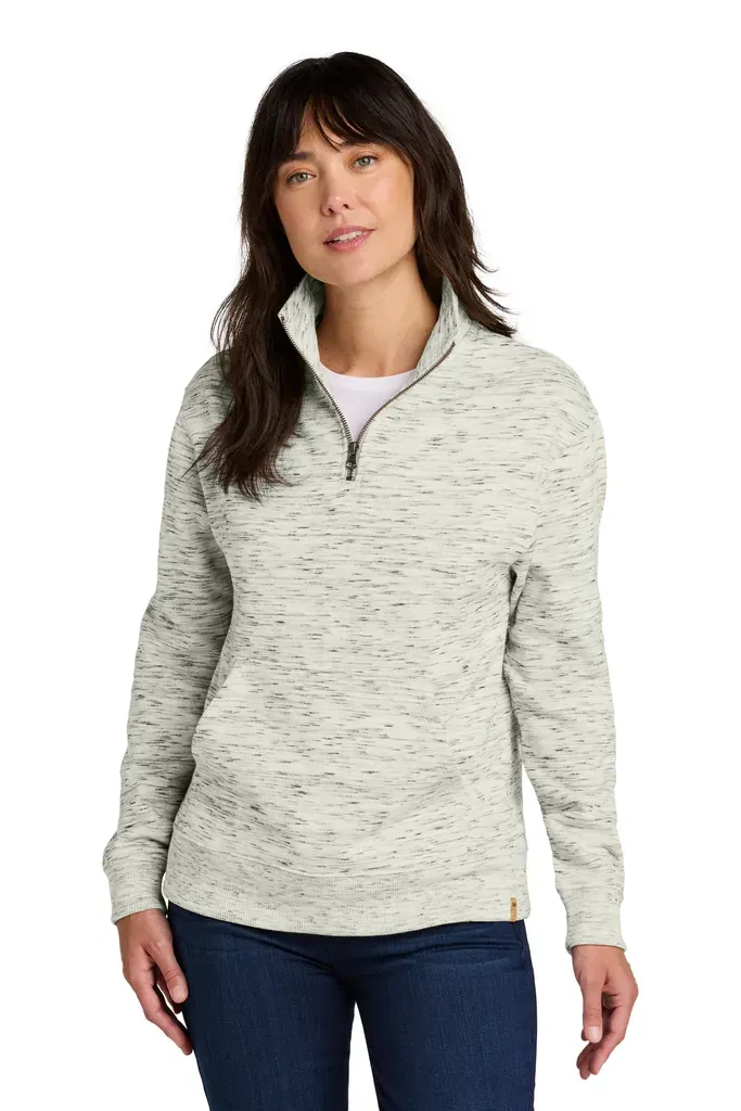 tentree® Women's Space Dye Fleece 1/4-Zip TTCW6108 - additional view 1