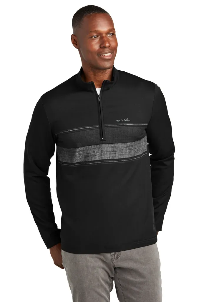 TravisMathew Balboa Chest Stripe 1/4-Zip TM1MZ340 - additional view 1