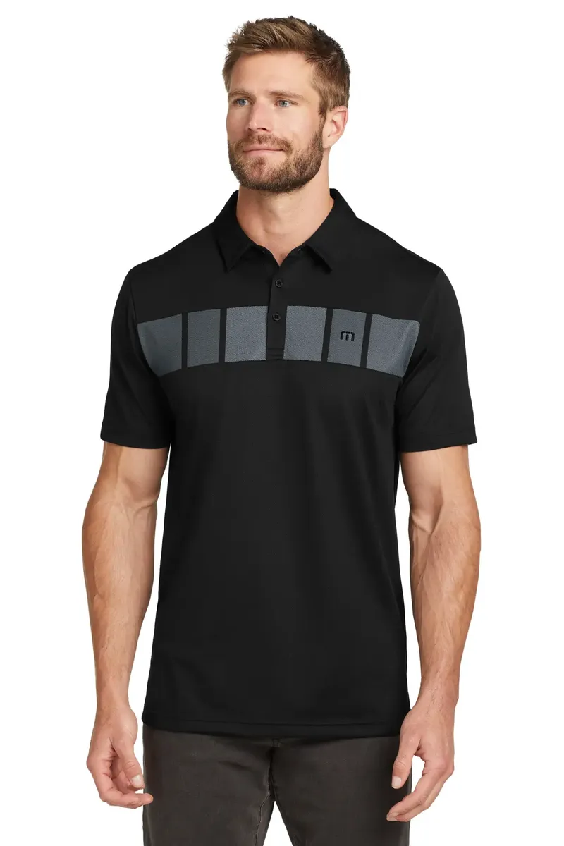 TravisMathew Cabana Chest Stripe Polo. TM1MU416 - additional view 1