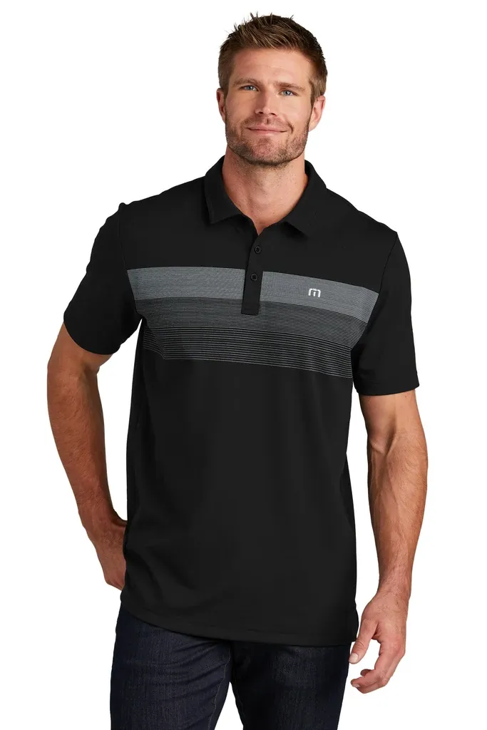 TravisMathew Coastal Chest Stripe Polo TM1MY402 - additional view 3