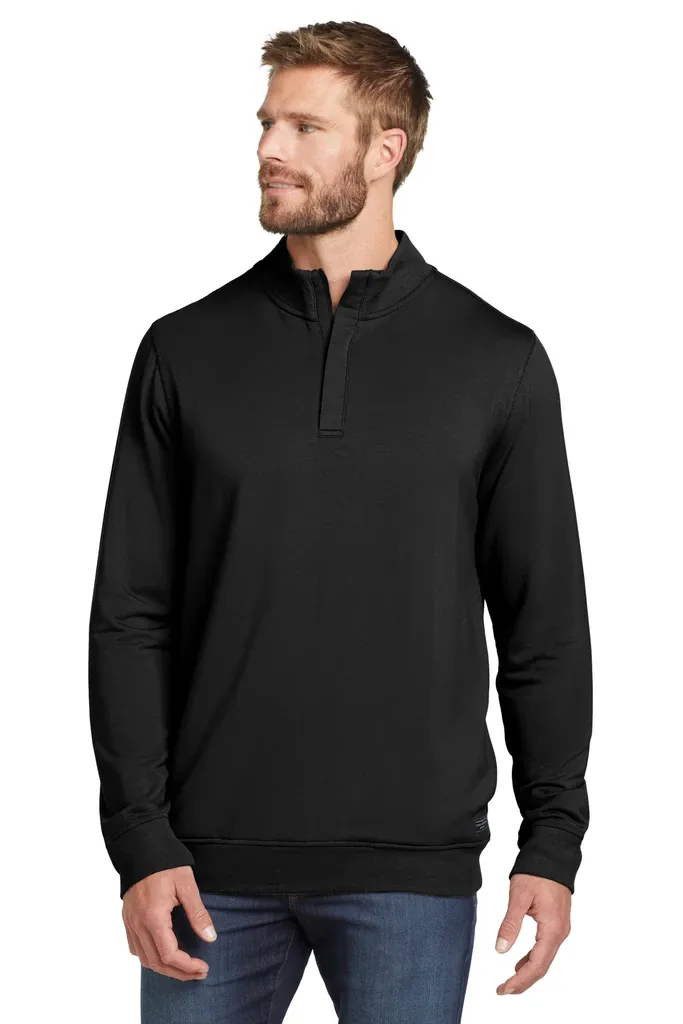 TravisMathew Newport 1/4-Zip Fleece. TM1MU419 - additional view 1