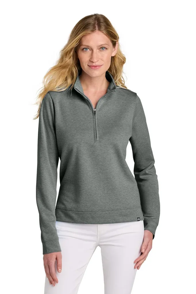 TravisMathew Women's Coveside 1/2-Zip TM1LD007 - additional view 2