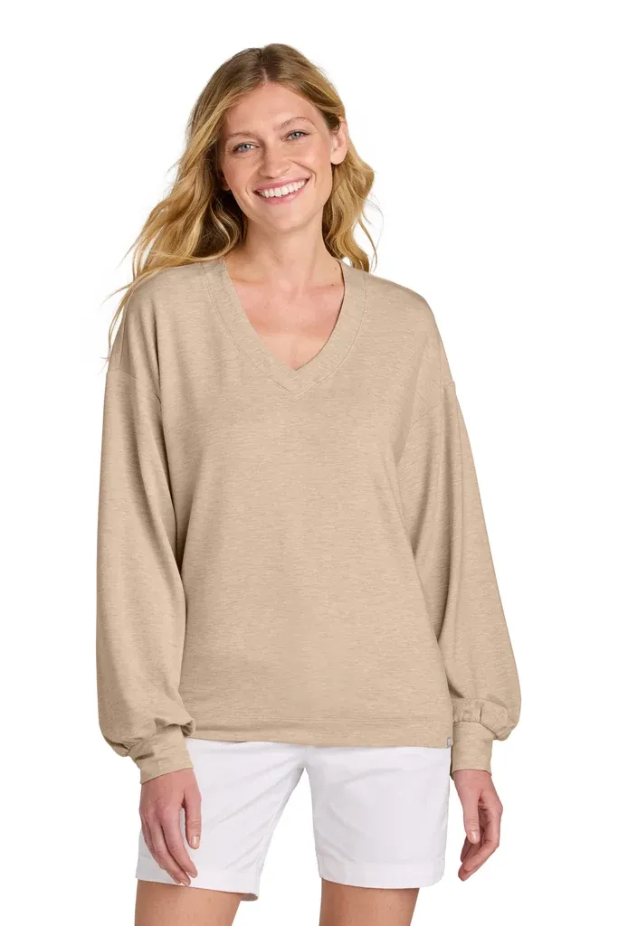 TravisMathew Women's Long Weekend V-Neck TM1LD009 - additional view 3