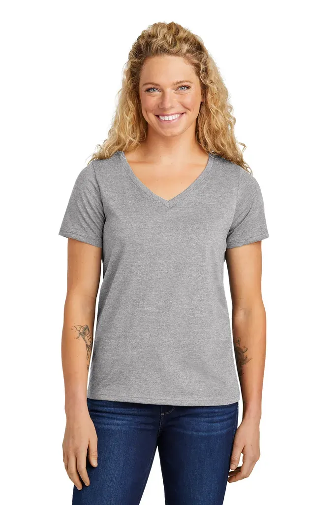 Volunteer Knitwear Women's Daily V-Neck Tee LVL45V - additional view 4