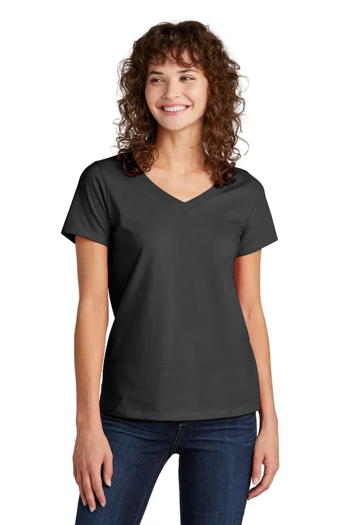 Volunteer Knitwear Women's Daily V-Neck Tee LVL45V - additional view 1