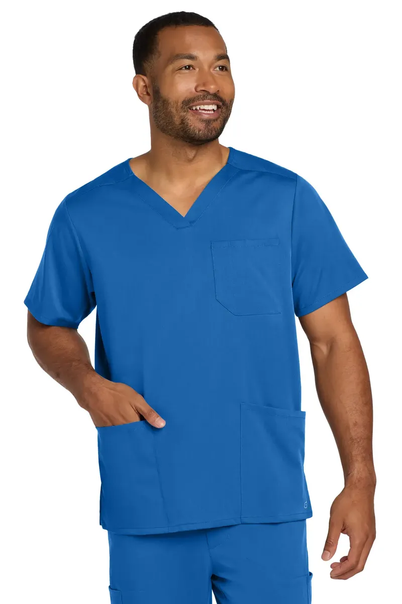 Wink® Men's Premiere Flex V-Neck Top WW5068 - additional view 1