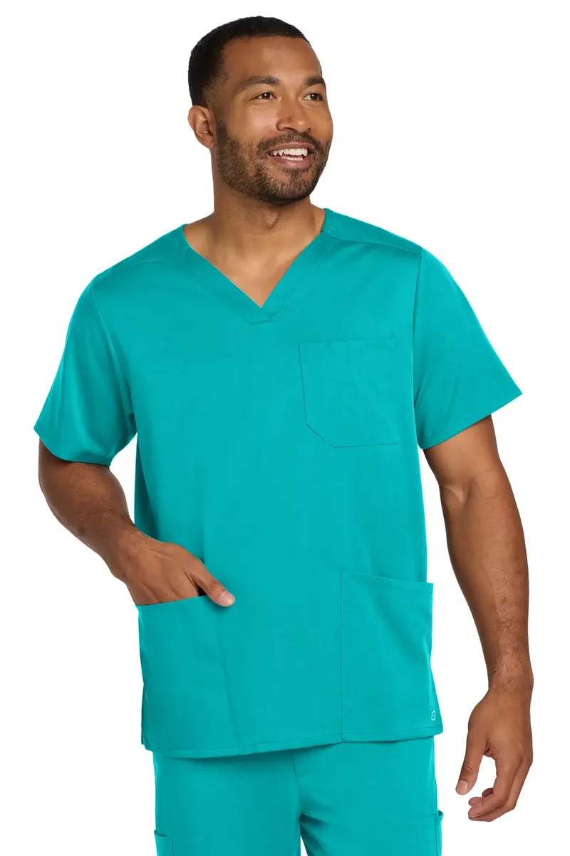 Wink® Men's Premiere Flex V-Neck Top WW5068 - additional view 6