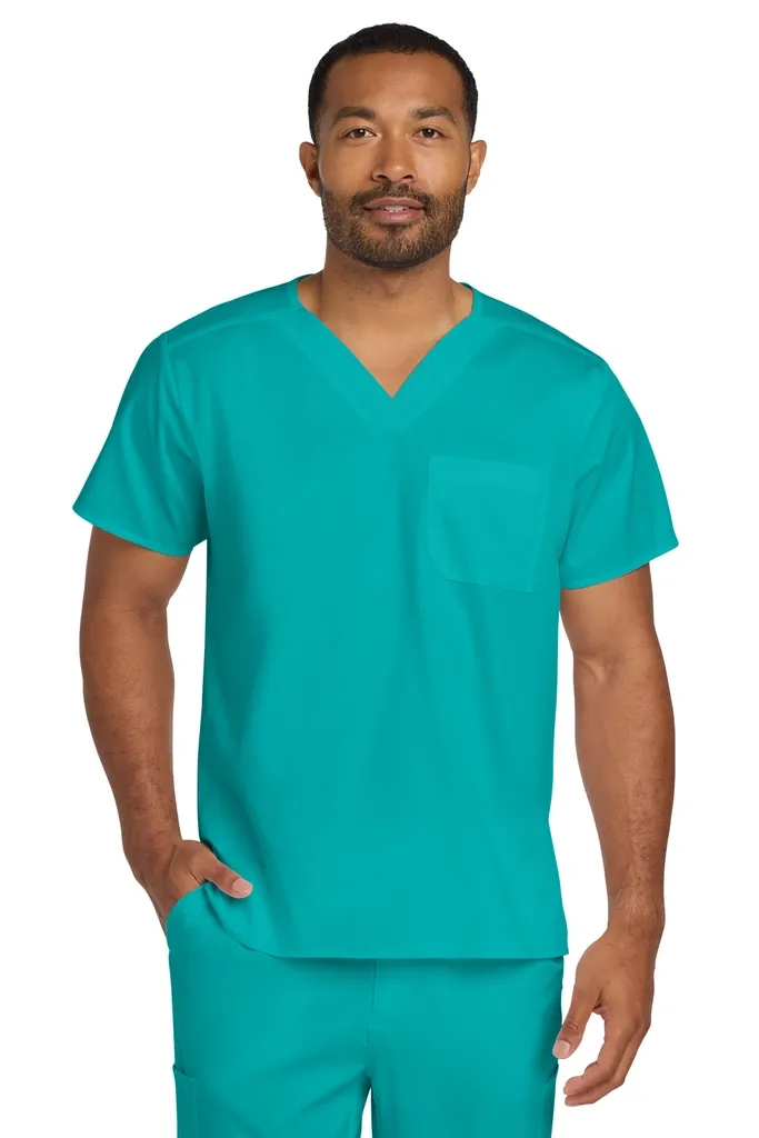 Wink® Unisex WorkFlex Chest Pocket V-Neck Top WW3160 - additional view 5