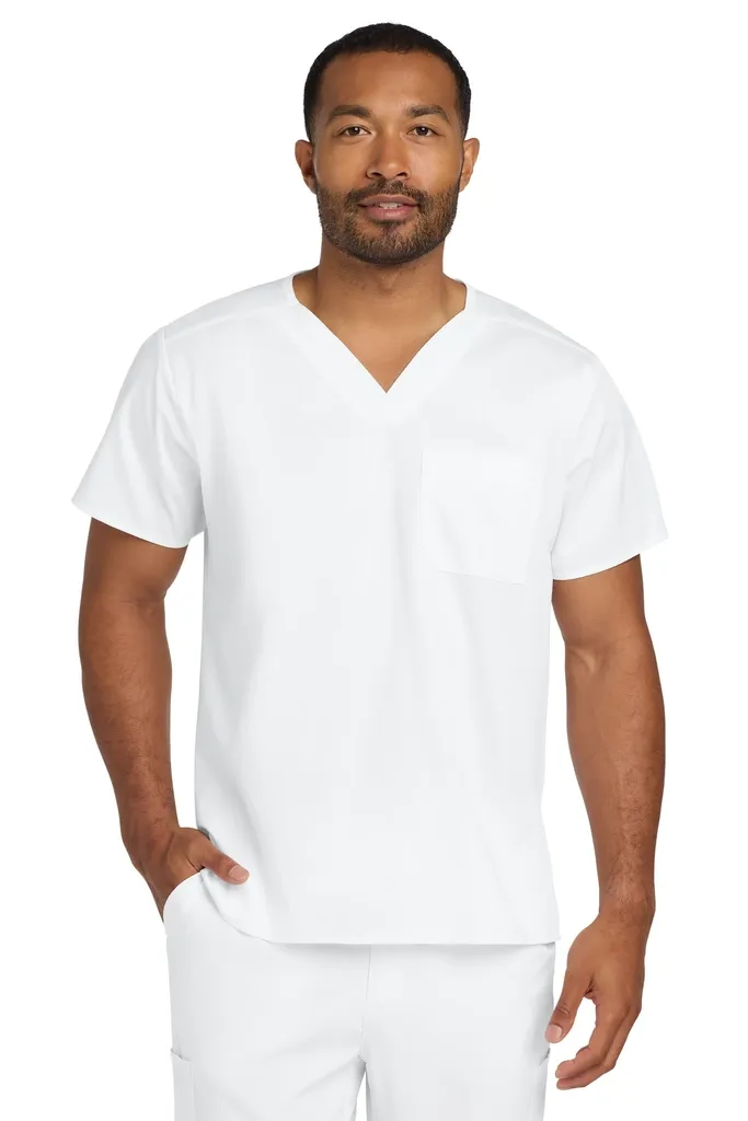 Wink® Unisex WorkFlex Chest Pocket V-Neck Top WW3160 - additional view 7