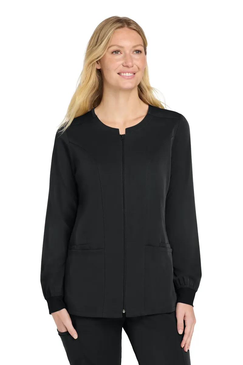 Wink® Women's Premiere Flex Full-Zip Scrub Jacket WW4088 - additional view 3