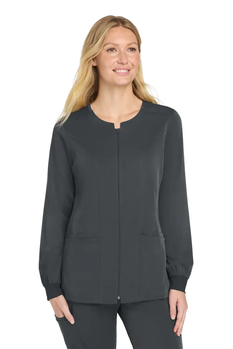 Wink® Women's Premiere Flex Full-Zip Scrub Jacket WW4088 - additional view 2
