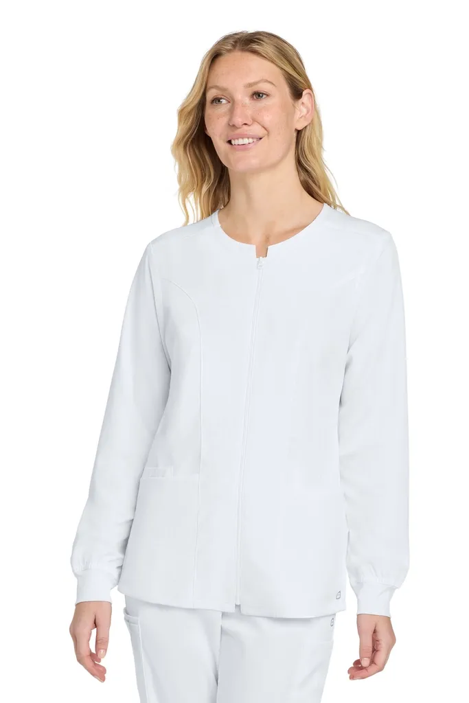 Wink® Women's Premiere Flex Full-Zip Scrub Jacket WW4088 - additional view 7