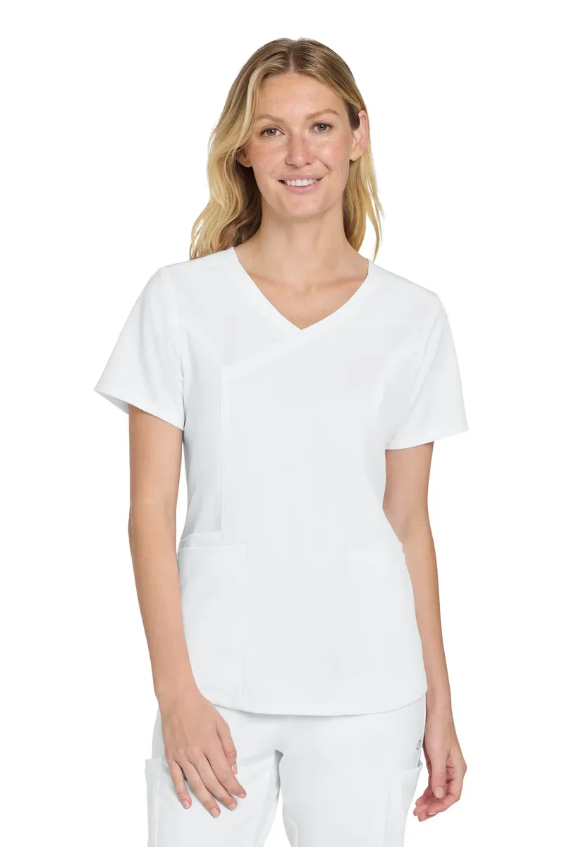 Wink® Women's Premiere Flex Mock Wrap Top WW4268 - additional view 6