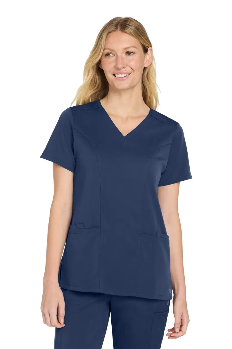 Wink® Women's Premiere Flex V-Neck Top WW4168 - additional view 1