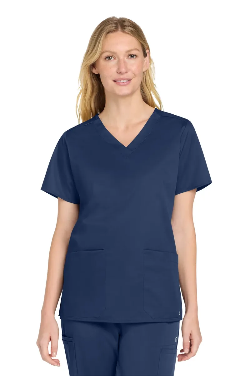 Wink® Women's WorkFlex V-Neck Top WW4560 - additional view 6