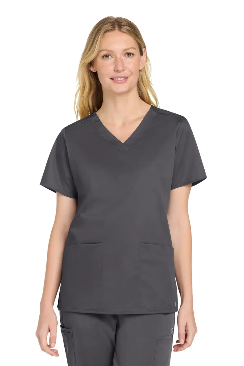 Wink® Women's WorkFlex V-Neck Top WW4560 - additional view 7