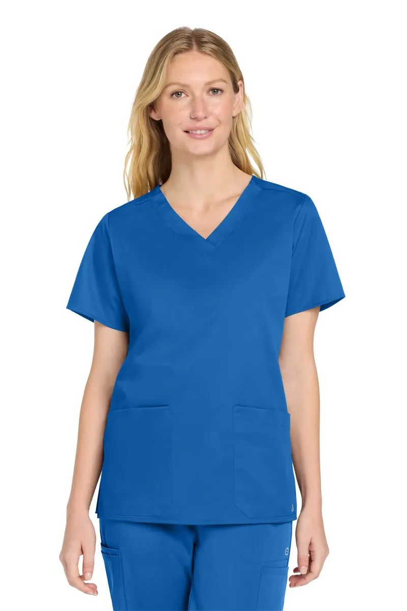 Wink® Women's WorkFlex V-Neck Top WW4560 - additional view 3