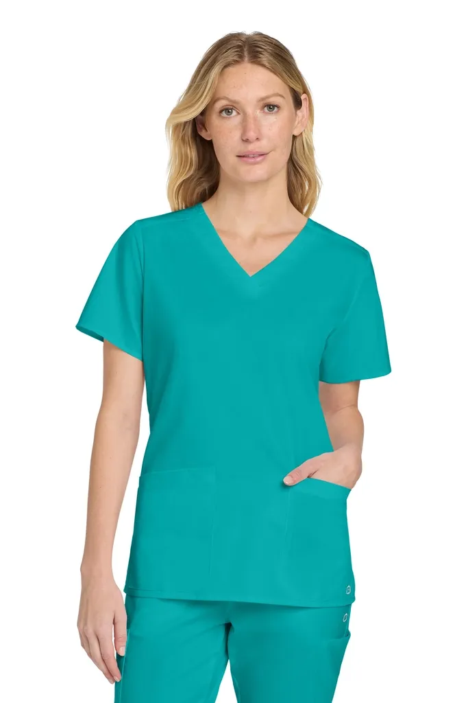 Wink® Women's WorkFlex V-Neck Top WW4560 - additional view 5