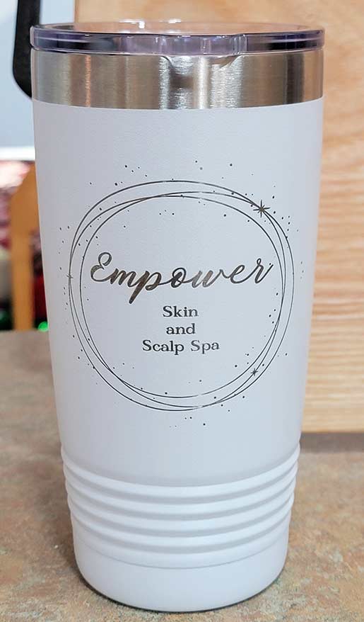Laser Engraving - Empowered Skin and Scalp Spa Laser Engraving - Empowered Skin and Scalp Spa